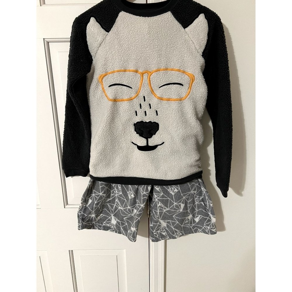 Holiday Polar Bear Pajama Set - Youth Large